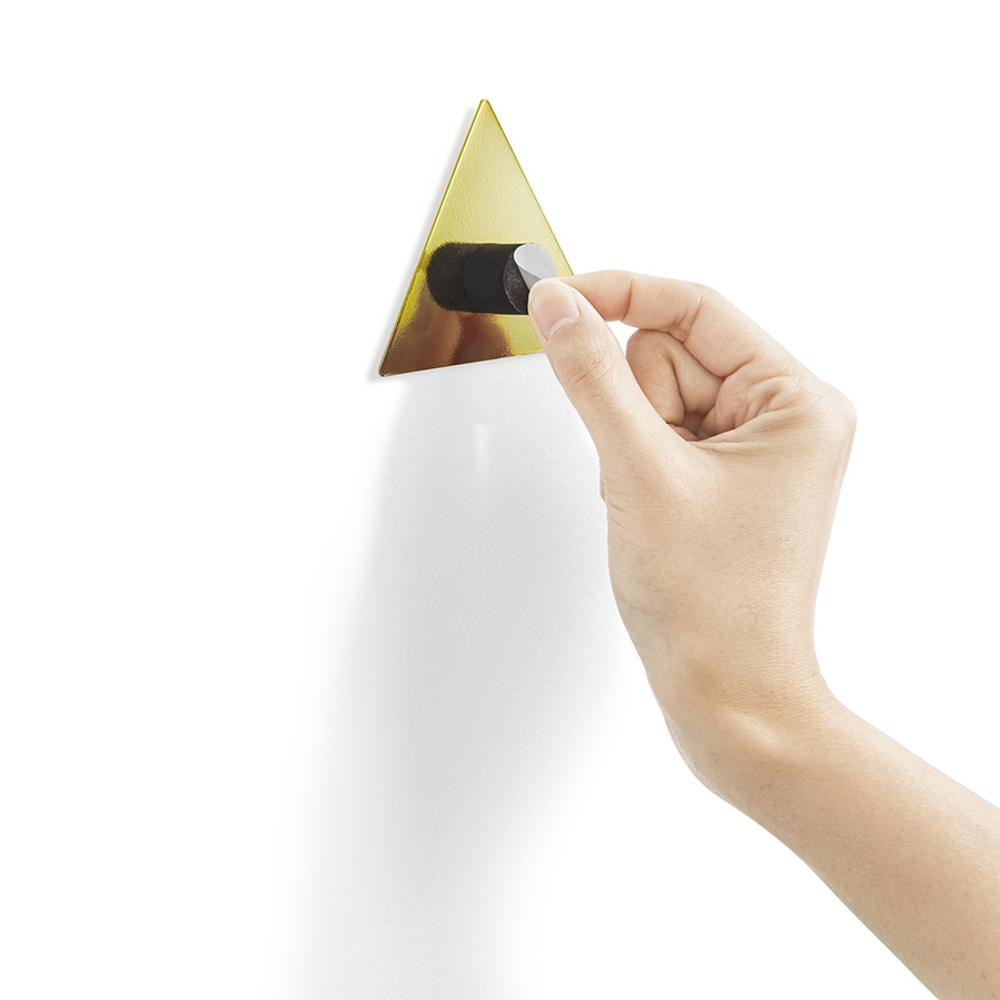 Декор для стен Confetti triangles латунь, Umbra
