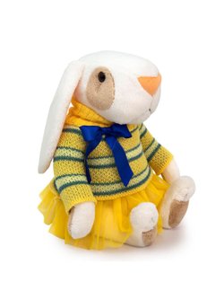 Мягкая игрушка Крольчиха Яшма 28см