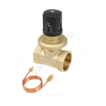 Клапан балансировочный автомат латунь 3380H Ду 15 G1/2" Ру16 Тмакс=120 оС ВР 5-30 кПа Kvs=1.16м3/ч без ниппелей Benarmo