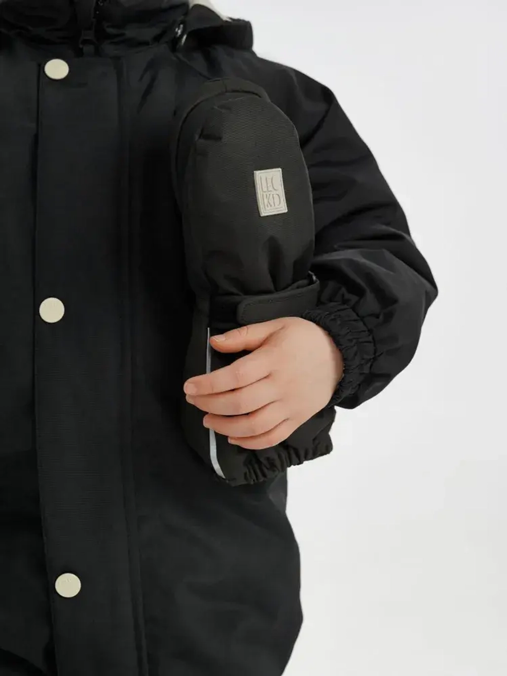 Варежки Leokid Onni Black Coal