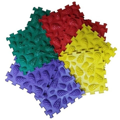 Модульный массажный коврик ОРТО ПАЗЛ Жесткие Шишки