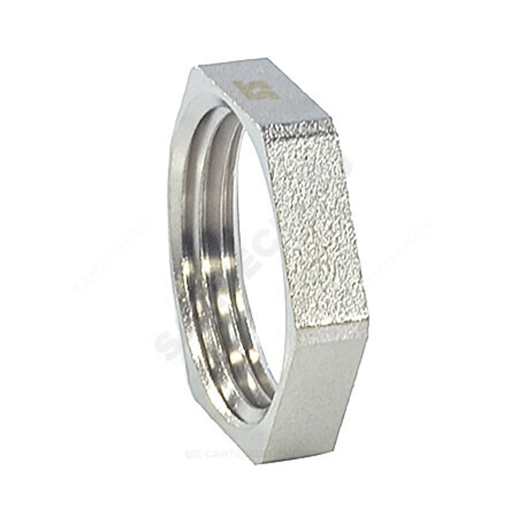 Контргайка латунь никель Ду 40 (1 1/2") ВР SantechSystems