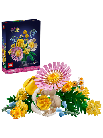 Конструктор Лего Ботаникалс коллекция Маленький солнечный букет | LEGO Botanicals 10347, 373 детали (18+)