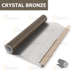 Пленка для окон декоративная CRYSTAL BRONZE ControlTek, рулон (размер 1,22x30м.)