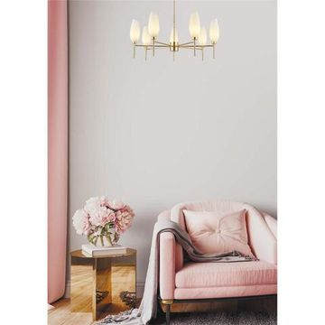 6518/7C MODERNI LN23 169 золотой Люстра потолочная G9 7*40W 220V SHIVON