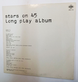 Винтажная виниловая пластинка Stars On 45 Long Play Album (Holland 1981)