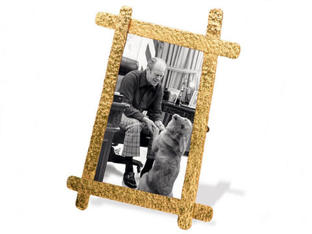 Mukul Goyal Фоторамка крестообразная, средняя, золотистая MG331