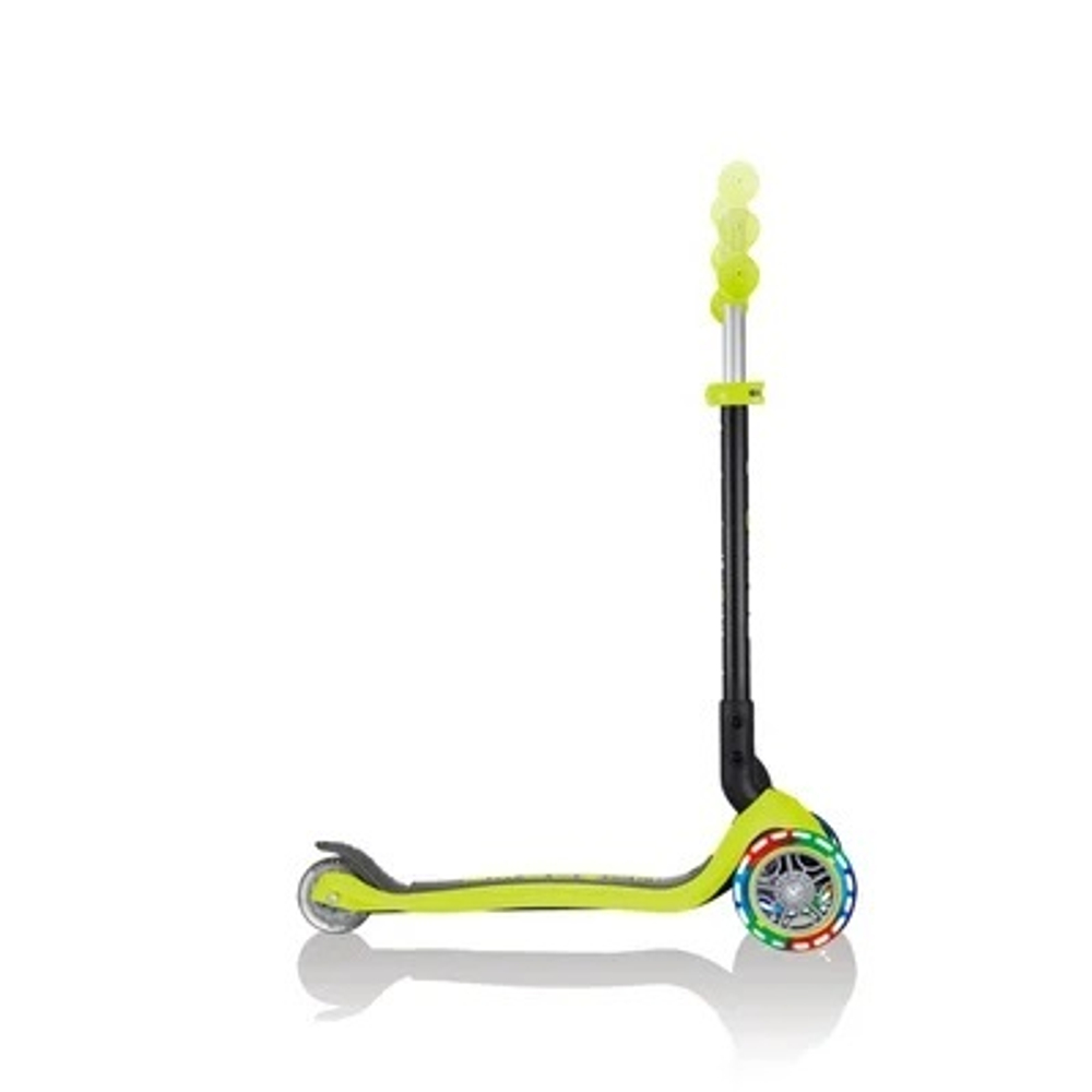 Самокат Globber Go Up Foldable Plus Lights зеленый