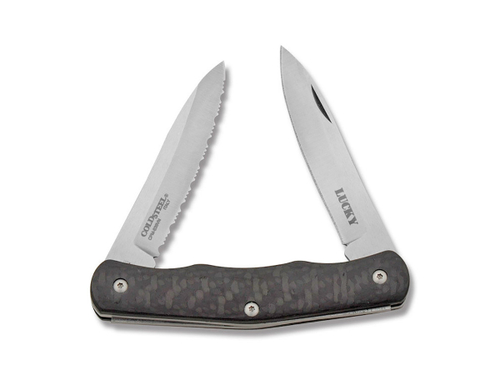Нож складной Cold Steel Lucky 2 клинка S35VN Carbon Fiber (CS-54VPN)