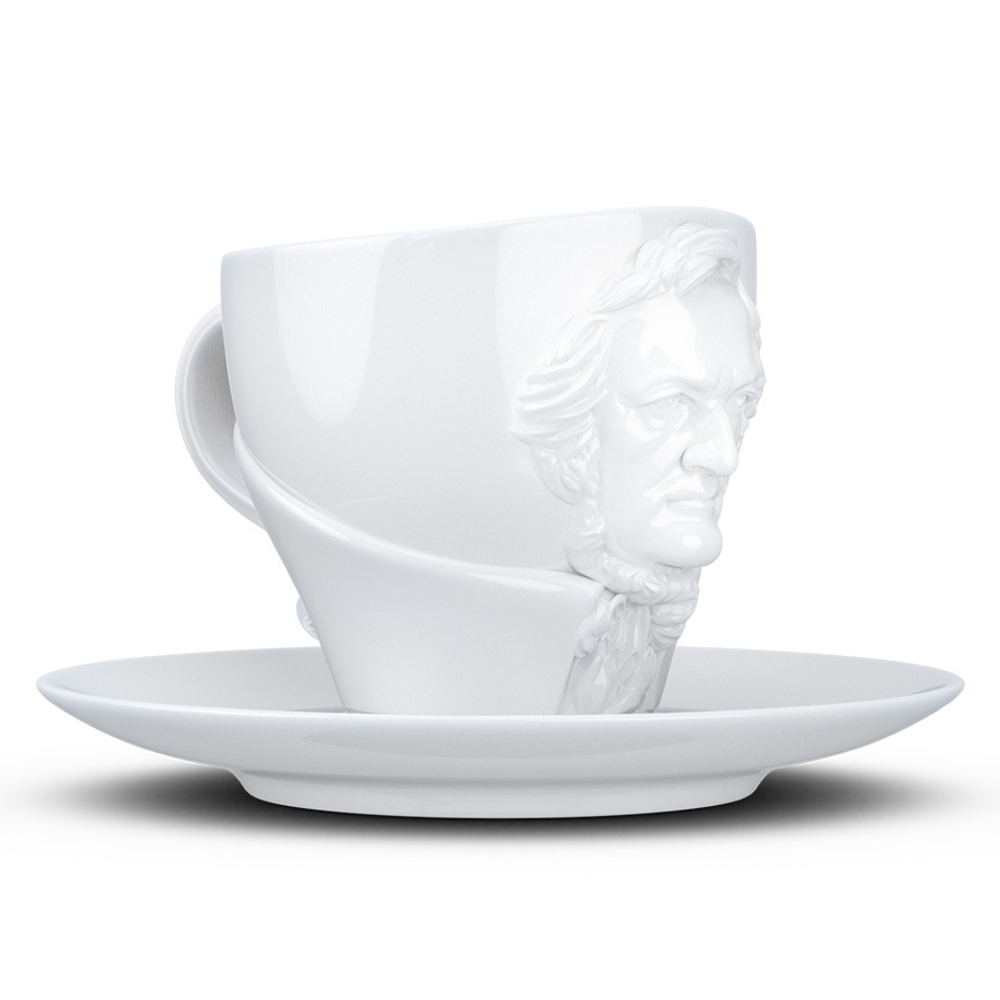 Чайная пара talent richard wagner, 260 мл, белая