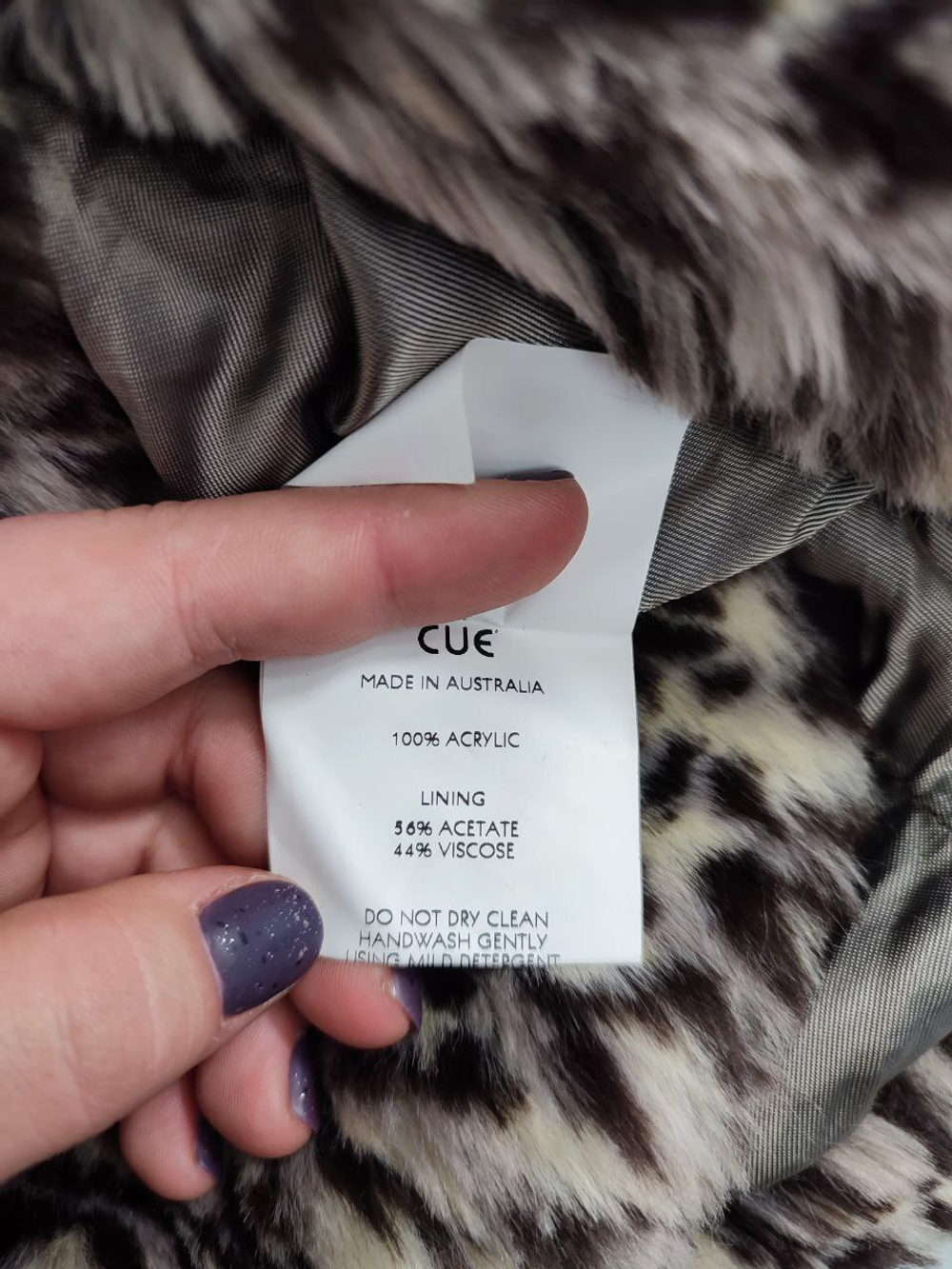 Шуба Cue короткая 38 размер