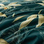 Комплект постельного белья Сатин с Одеялом 100% хлопок 160x80 на резинке OBR131