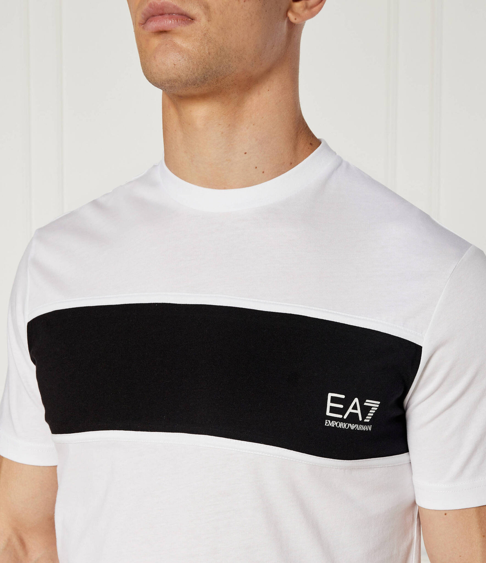 Футболка EA7 - белый(6DPT47 PJTJZ)