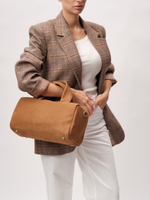 Замшевая сумка DBR 31378 светло-коричневый