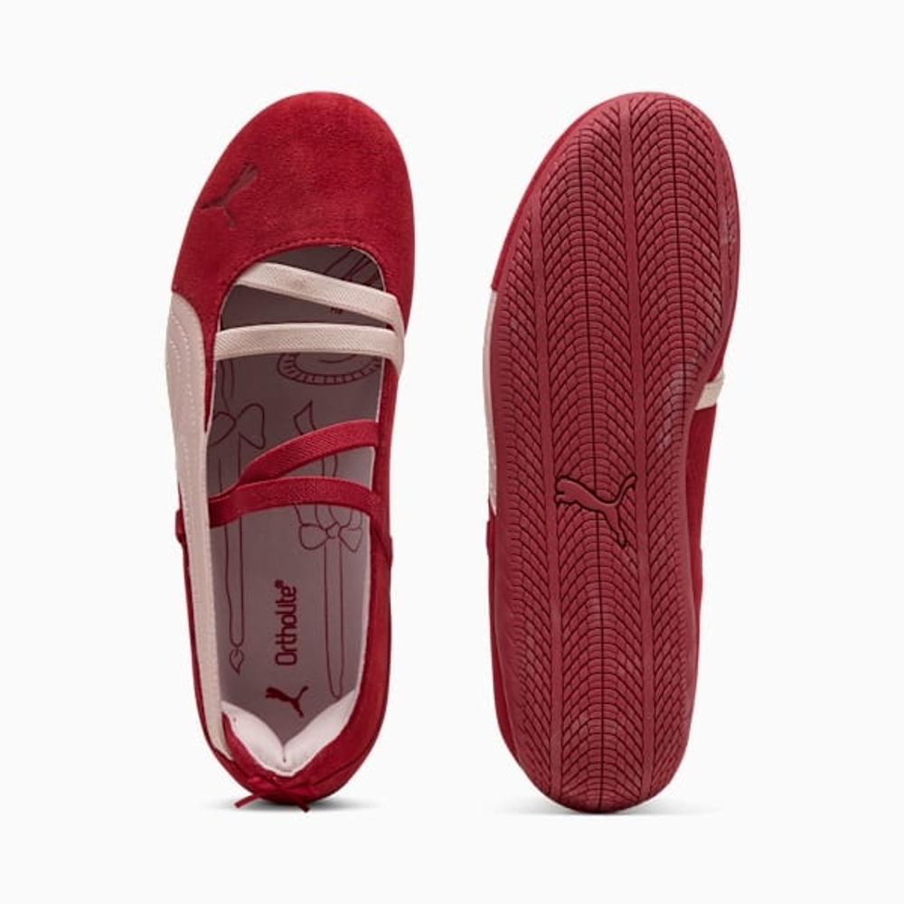 PUMA Балетные туфли Speedcat Lovelace, темно-бордовый