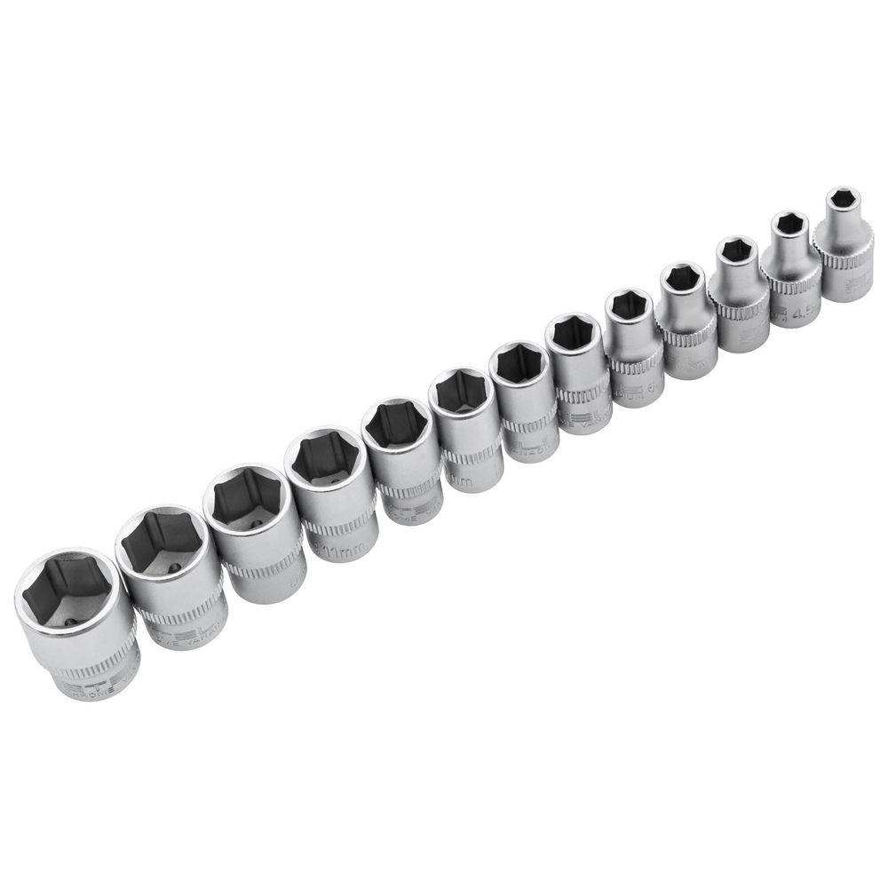 Набор инструментов, 1/4", 3/8", 1/2", Cr-V, S2, усиленный кейс, 151 предмет Stels