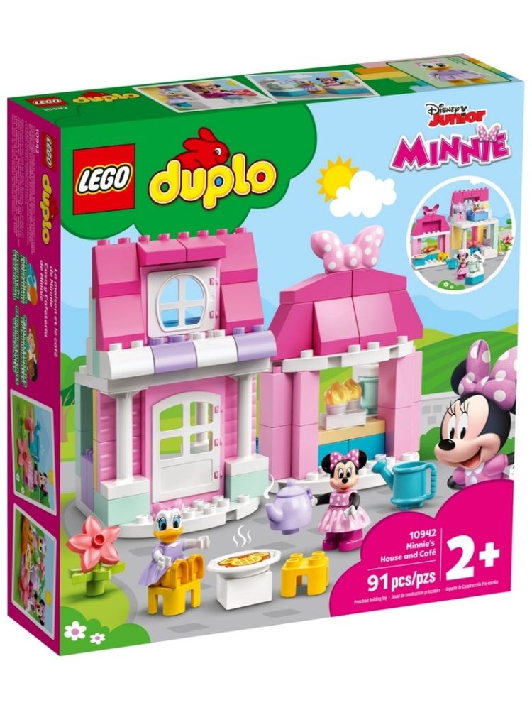 Конструктор LEGO DUPLO Disney 10942 Дом и кафе Минни