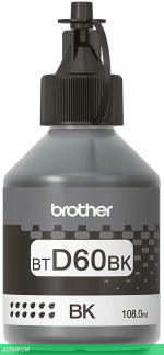 Чернила Brother BTD60BK черный