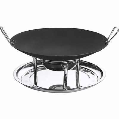 Набор д/подачи саджа б/крышки 2 пр-та;тефлон,сталь нерж.;D=34,H=23см