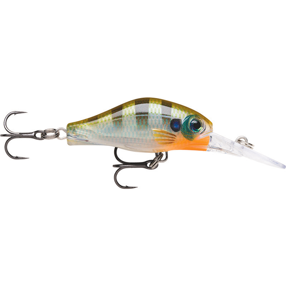 Воблер RAPALA Shadow Rap Fat Jack 04 /BG /медленно всплывающ./ до 3м, 4см, 4гр