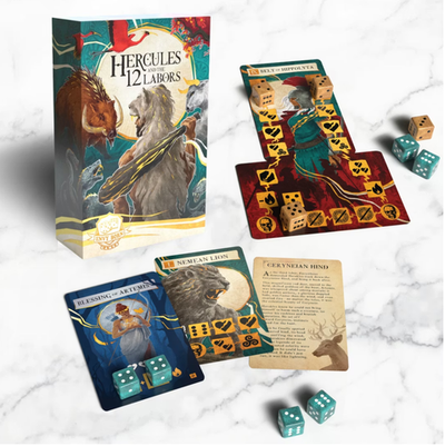 Hercules and the 12 labors - настольная игра
