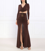 Платье Elisabetta Franchi - коричневый(AB35332E2)