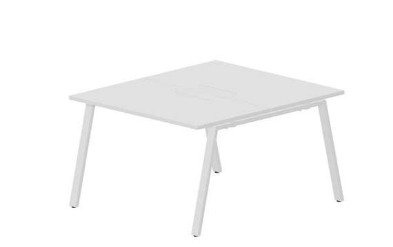 Составной стол Arena на 2 рабочих места 1180х1366х750мм (меламиновые аутлеты)