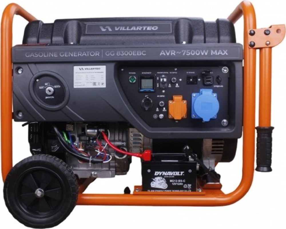 Генератор бензиновый VILLARTEC GG 8300 EBC 2102830100