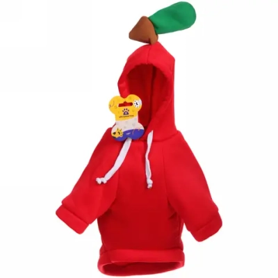 Кофта-толстовка для собаки «Wonderful style-Яблоко» с капюшоном, размер XL (56*40*26см) Ultramarine