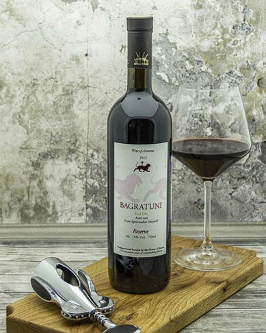 Вино Maran Winery Багратуни Красное Сухое Выдержанное 2012 г.у. 15,0% 0,75 л, Армения