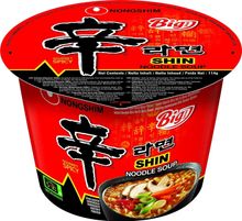 Лапша быстрого приготовления Nongshim Shin Ramyun 114 г, 5 шт