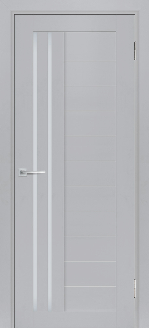 Дверь ТЕХНО-738 / Цвет Манхэттен / сатинат / Двери МАРИАМ