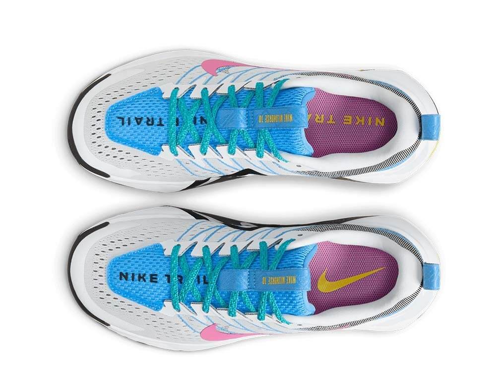 Кроссовки для бега женские Nike ReactX Wildhorse 10 W Бело-Синие
