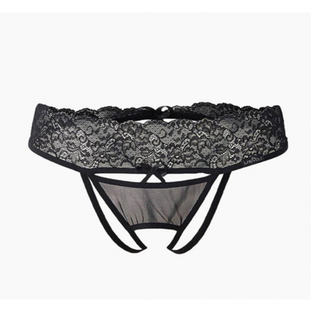 Трусики кружевные с доступом Le Frivole Easy to love (S-M/42-44)