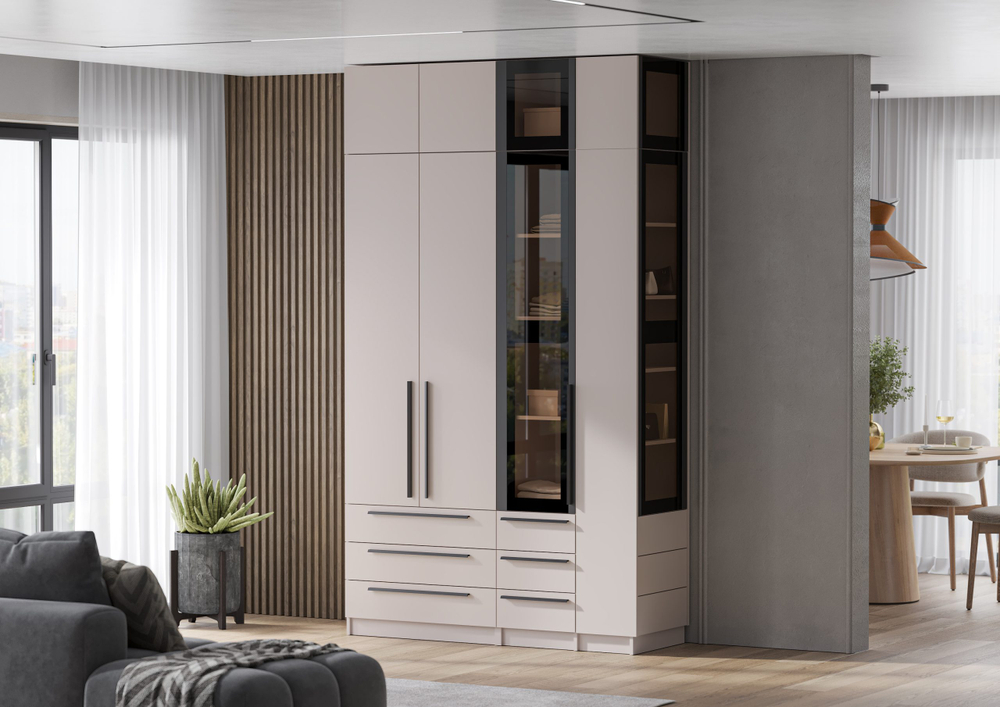 мс Берген ПС3Я-400 кашемир/софт черный