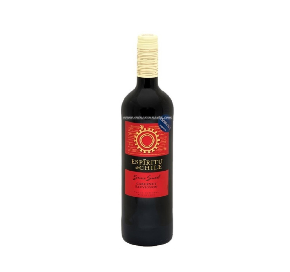Espiritu De Chile Viajero Cabernet Sauvignon Semi-Sweet 0.75 л.