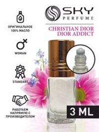 Масляные духи Christian Dior Dior Addict Woman Standart 3 мл