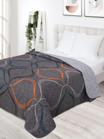 Покрывало на кровать, стеганое, бязь, хлопок с размерами 180х215