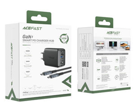 A17 65W GaN multi-function HUB charger set(EU)