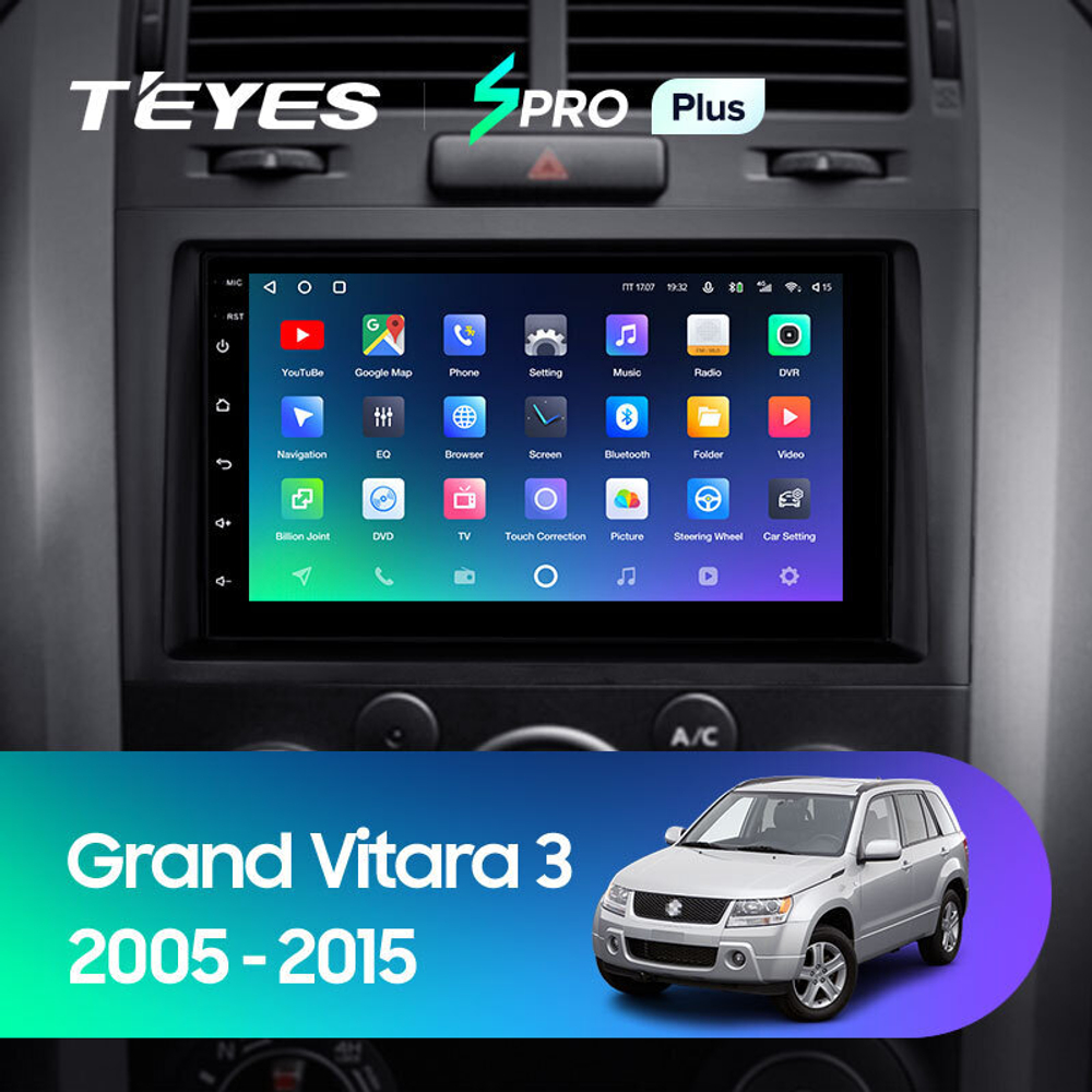 Teyes SPRO Plus 7" для Suzuki Vitara 2005-2015