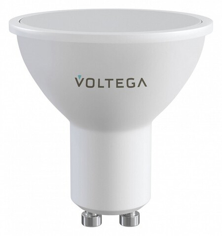 Лампа светодиодная с управлением через Wi-Fi Voltega Wi-Fi bulbs GU10 5.5Вт 2700-6500K VG-MR16GU10RGB_cct-WIFI-5,5W