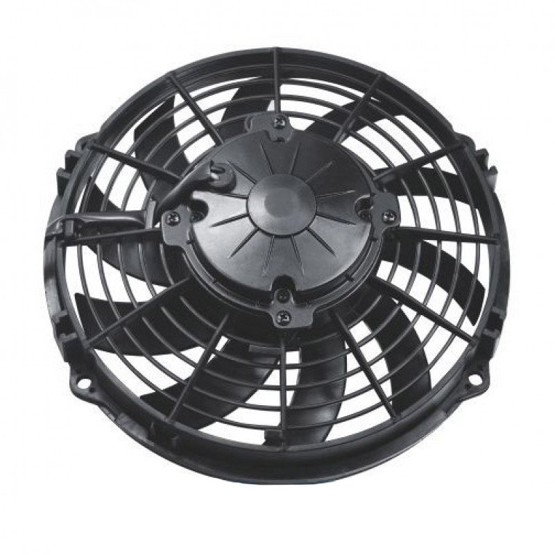 Электровентилятор 24 В, 225 мм, 80 Вт, тип В-на радиатора/нагнетание, 500 м3/час