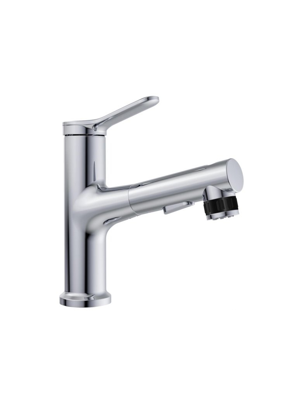 Cмеситель для раковины BelBagno BB-LVMD-CRM-W0 с вытяжным изливом