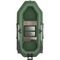 Лодка Тонар Шкипер 260НТ навесной транец (зеленый)