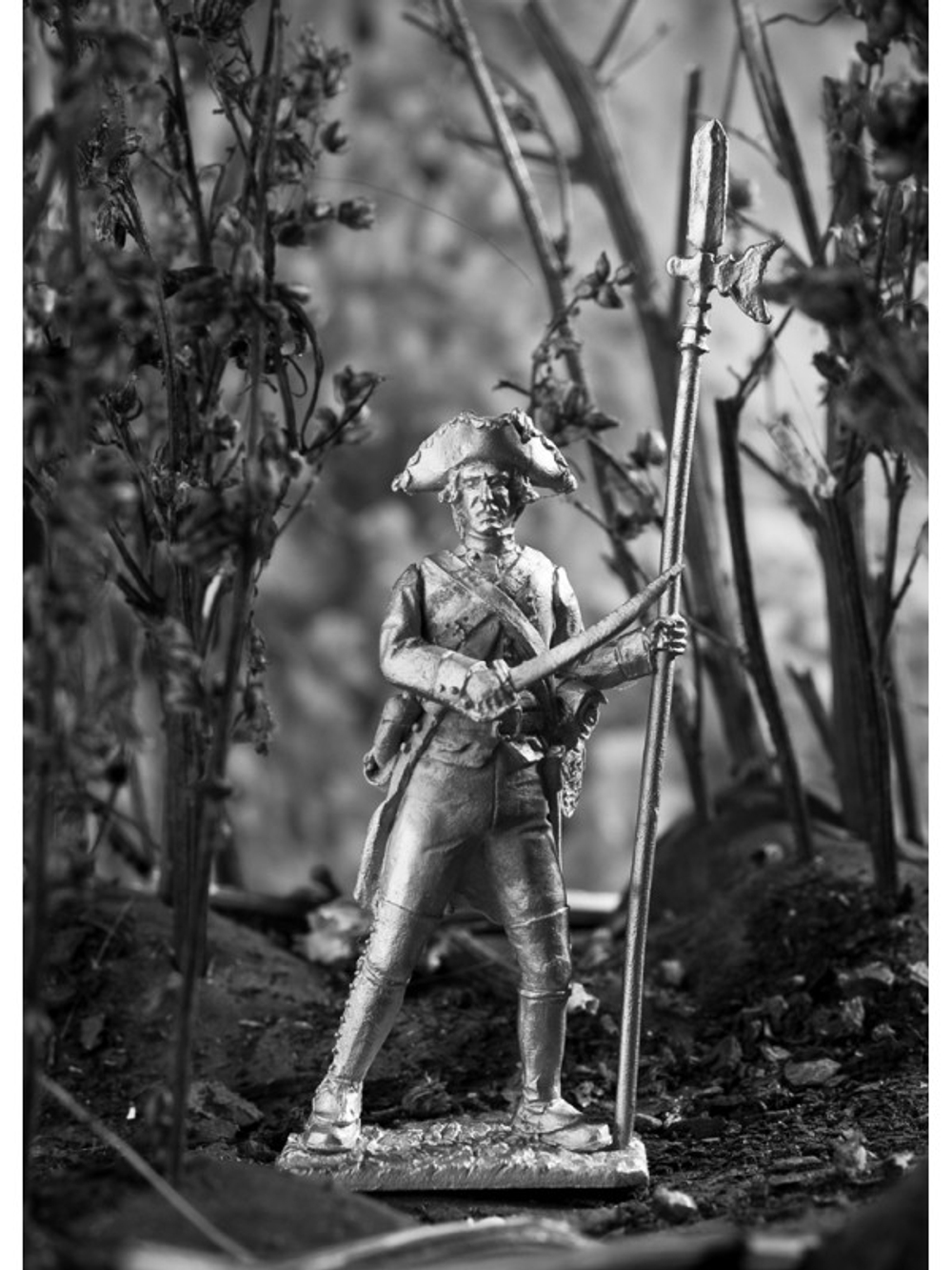 Оловянный солдатик Капрал саксонцев 1806 год