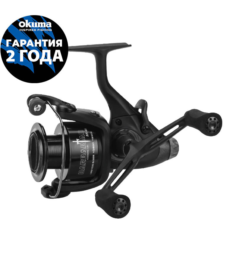 Катушка OKUMA Barbarian Baitfeeder 40 + доп. Шпуля