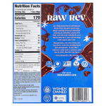 Raw Rev, Протеиновый батончик на растительной основе, двойное шоколадное тесто для брауни, 12 батончиков, 46 г (1,6 унции)