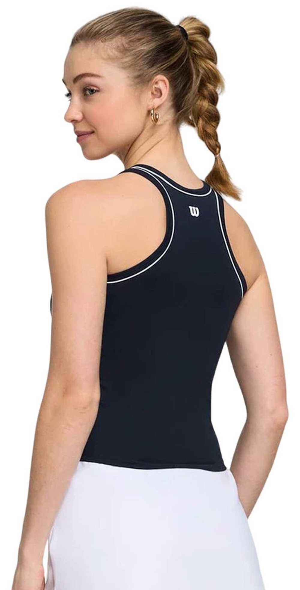 Женский топ теннисный Wilson Team Tank Top - небесный