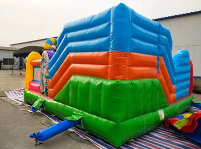 Коммерческий надувной батут «Зайка Степашка» 5*5*2,8 м