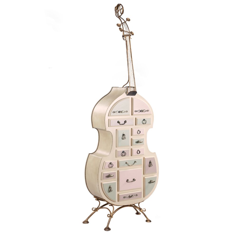 Подставка Контрабас-Комод Акварель Амбер